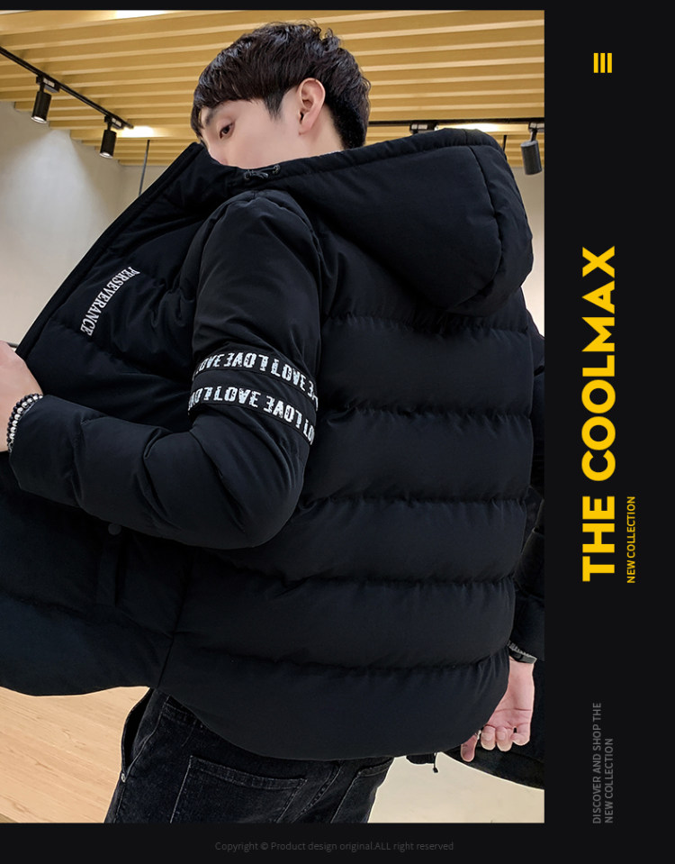 罗思威 男士冬季棉服工装面包服 图10