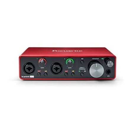Focusrite 第三代 Scarlett 2i2 USB音频接口 图1