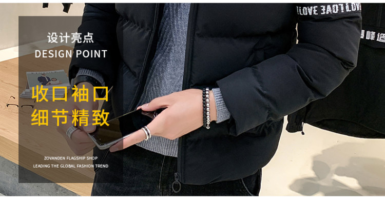 罗思威 男士冬季棉服工装面包服 图6