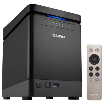 3日16点： QNAP 威联通 TS-453Bmini 四盘位NAS网络存储（J3455、4GB内存） 图1