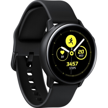 SAMSUNG 三星 Galaxy Watch Active 智能手表 酷黑 图1