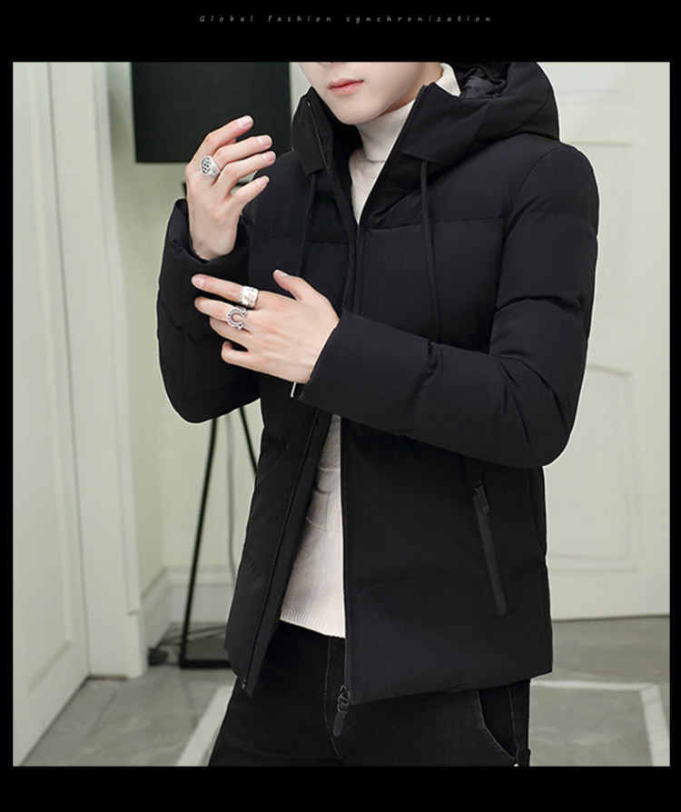 回凡 冬季男加厚棉服 图10