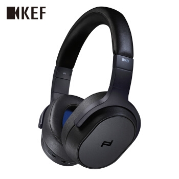 中亚Prime会员： KEF Porsche Design 保时捷设计 SPACE ONE WIRELESS 黑魂版 主动降噪无线耳机 图1