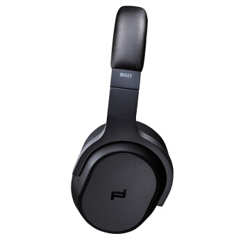 中亚Prime会员： KEF Porsche Design 保时捷设计 SPACE ONE WIRELESS 黑魂版 主动降噪无线耳机 图2