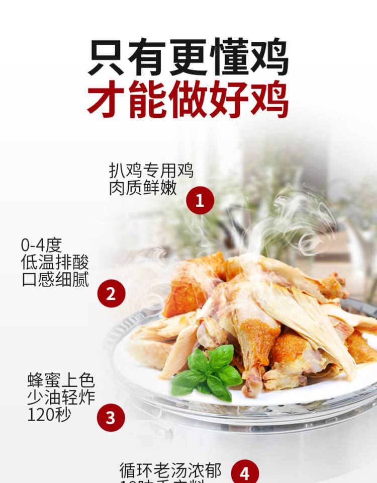德州特产 乡盛五香鸡400g装 图5