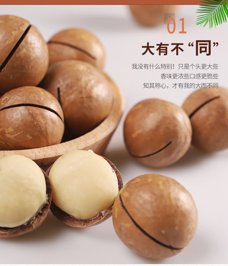 第二件1元 夏威夷果奶油味坚果 108g 图2