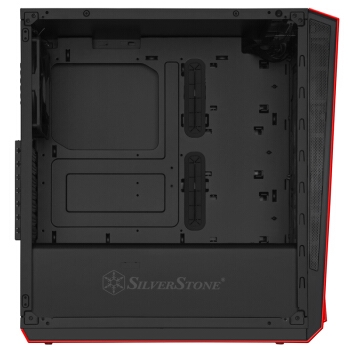SILVER STONE 银欣 RL07 血战7 ATX机箱 黑色红光 图4