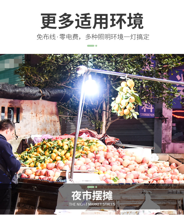 USB充电式应急无线移动灯泡 图3