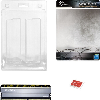 G.SKILL 芝奇 Sniper X 狙击者 空军款 DDR4 3200频率 台式机内存条 8GB 图5