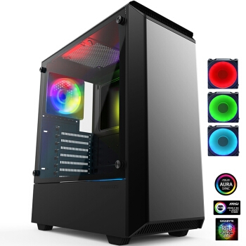 6日0点： PHANTEKS 追风者 P300 RGB 豪华版 机箱 图1