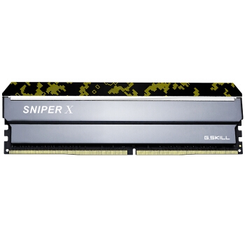 G.SKILL 芝奇 Sniper X 狙击者 空军款 DDR4 3200频率 台式机内存条 8GB 图1