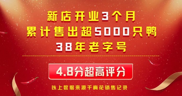 金陵特产 梅花 南京咸水鸭 2斤 图1