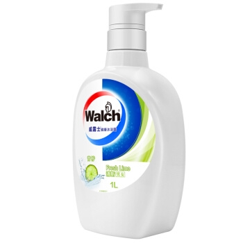 威露士（Walch）健康沐浴露 清新青柠 1000ml 男女通用 *4件 图3