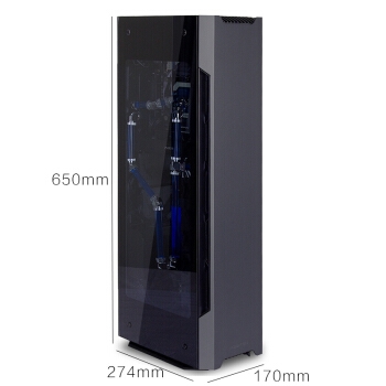 PHANTEKS 追风者 217XE豪华版 ITX机箱 曜石黑 图3
