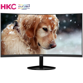HKC 惠科 C270 27英寸 VA曲面显示器（1800R） 图1
