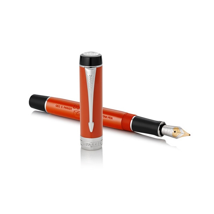Parker 派克 Duofold Centennial世纪经典系列（大豆腐） 18K F尖 钢笔 图2