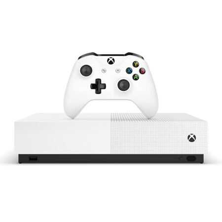 微软（Microsoft）Xbox One S 1TB全数字青春版 图1