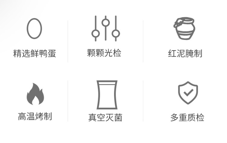 第二件0元 真邮 大个红心烤咸鸭蛋60g*20枚 图2