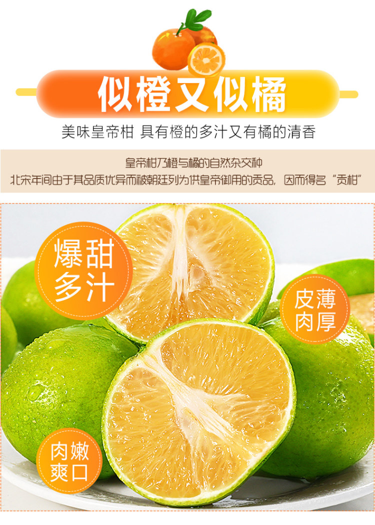 广西皇帝柑5斤 图2