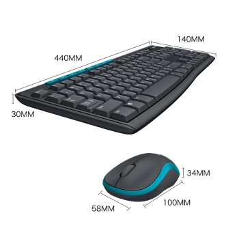 历史低价： Logitech 罗技 MK275 无线光电键鼠套装 图3