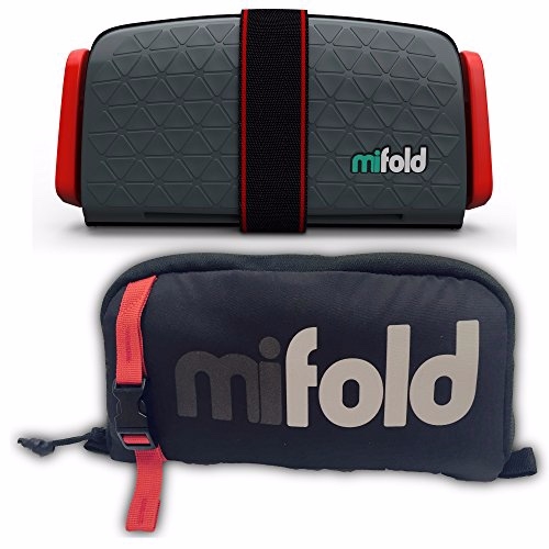 mifold 儿童便携式汽车安全座椅 适用于3-12岁 深灰色（不含税价） 图1