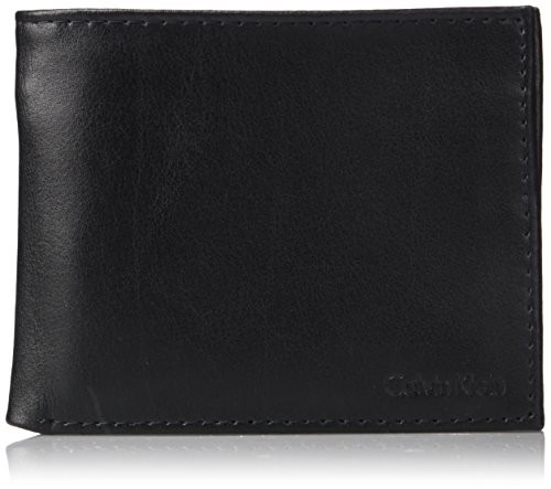 Calvin Klein RFID Blocking 男士真皮钱包 图1