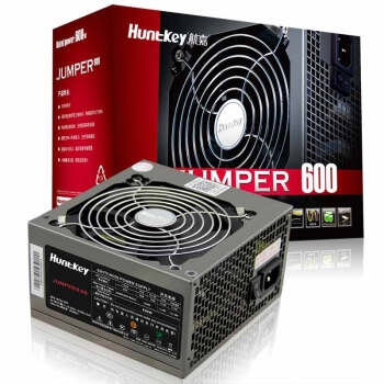 Huntkey 航嘉 JUMPER 600 额定600W 电源 图1