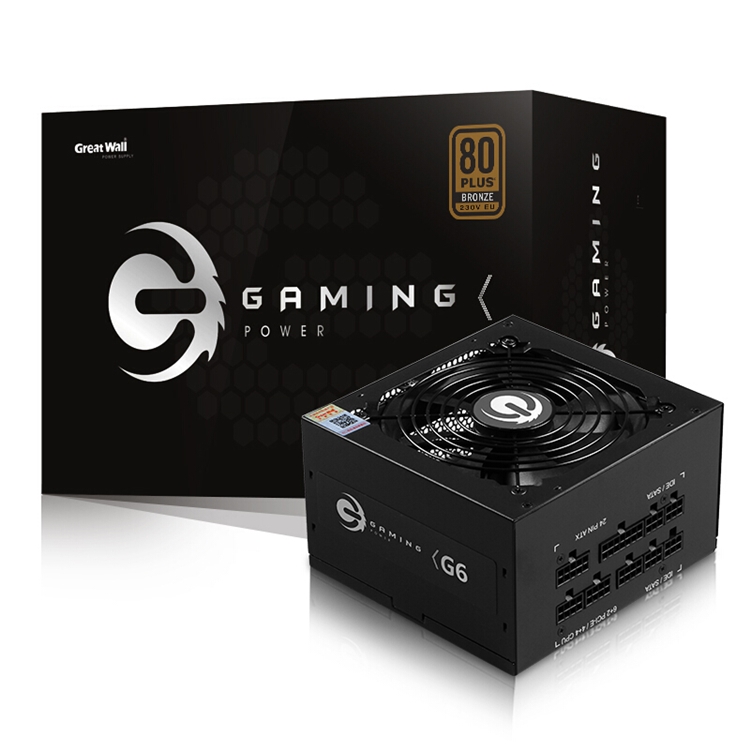 历史低价： GreatWall 长城 额定650W G6全模组电源（80PLUS铜牌、12V大电流、主动PFC） 图1