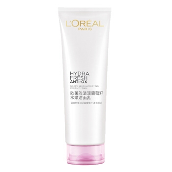 LOREAL PARIS 巴黎欧莱雅 清润葡萄籽洁面乳 125ml+葡萄籽膜力水 5ml *4件 图1