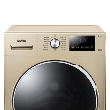 SANYO 三洋 WF80B576SJ 8公斤 滚筒洗衣机 图3