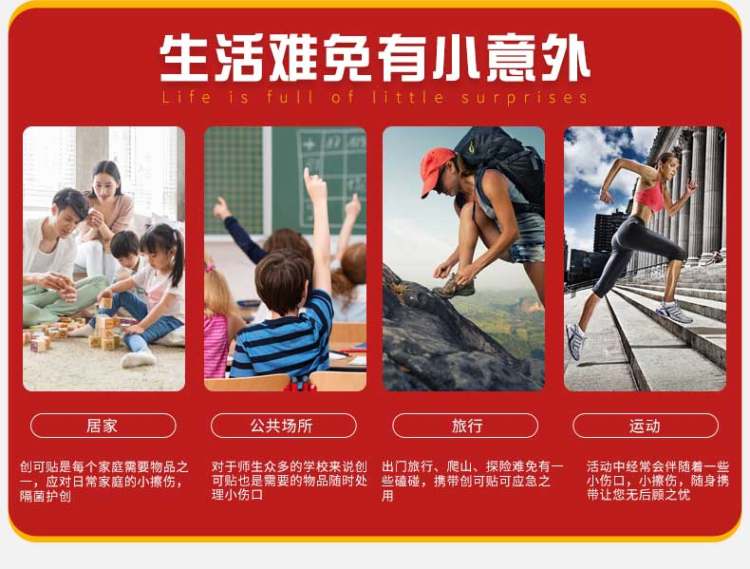 海氏海诺 止血创可贴200片 图3