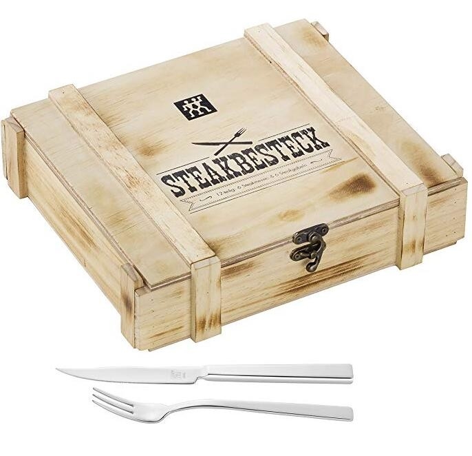 中亚Prime会员： ZWILLING 双立人 specials 牛排餐具套装 12件装 图1