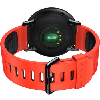 AMAZFIT 智能运动手表 陶瓷表圈 红色 图4