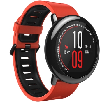 AMAZFIT 智能运动手表 陶瓷表圈 红色 图2
