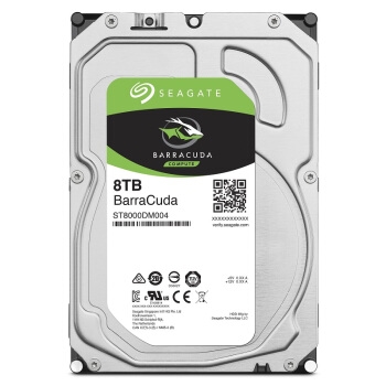 中亚Prime会员： SEAGATE 希捷 BarraCuda 酷鱼系列 ST8000DM004 台式机硬盘 8TB 图2