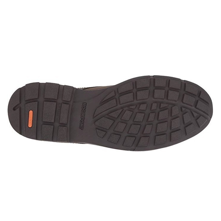 中亚Prime会员、限尺码： ROCKPORT 乐步 Rugged Bucks Plain Toe 男款真皮休闲鞋 图4