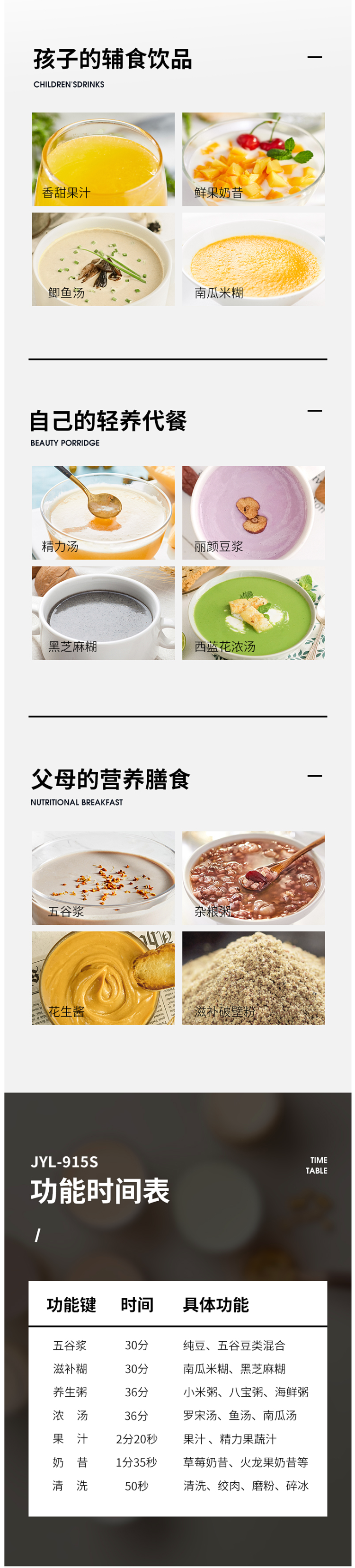九阳 19新款 多功能全自动破壁机 料理机 带熬煮 图4