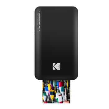 25日0点： KODAK 柯达 Mini PM-220B 蓝牙便携式照片打印机 黑色 图1