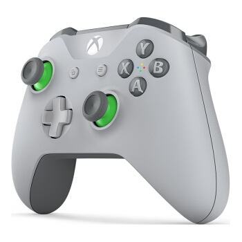 Microsoft 微软 Xbox One S 无线手柄 岩叶灰 图2