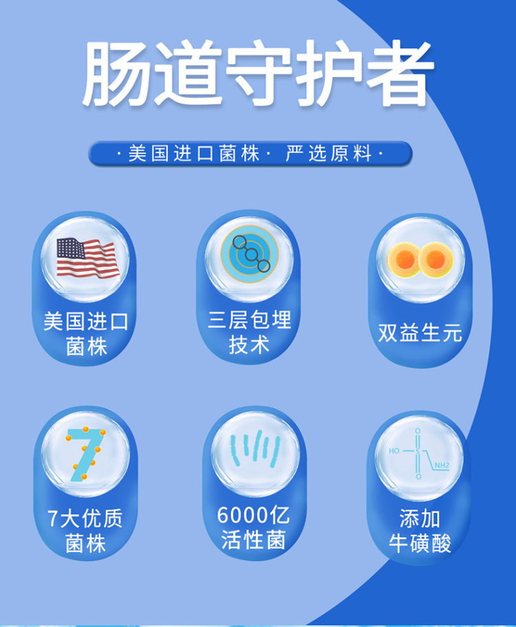 蜀中 进口复合益生菌冻干粉20袋 图2