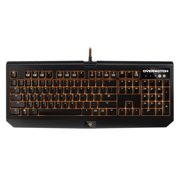 RAZER 雷蛇 OVERWATCH 守望先锋 黑寡妇蜘蛛幻彩版 机械键盘 雷蛇绿轴 图3