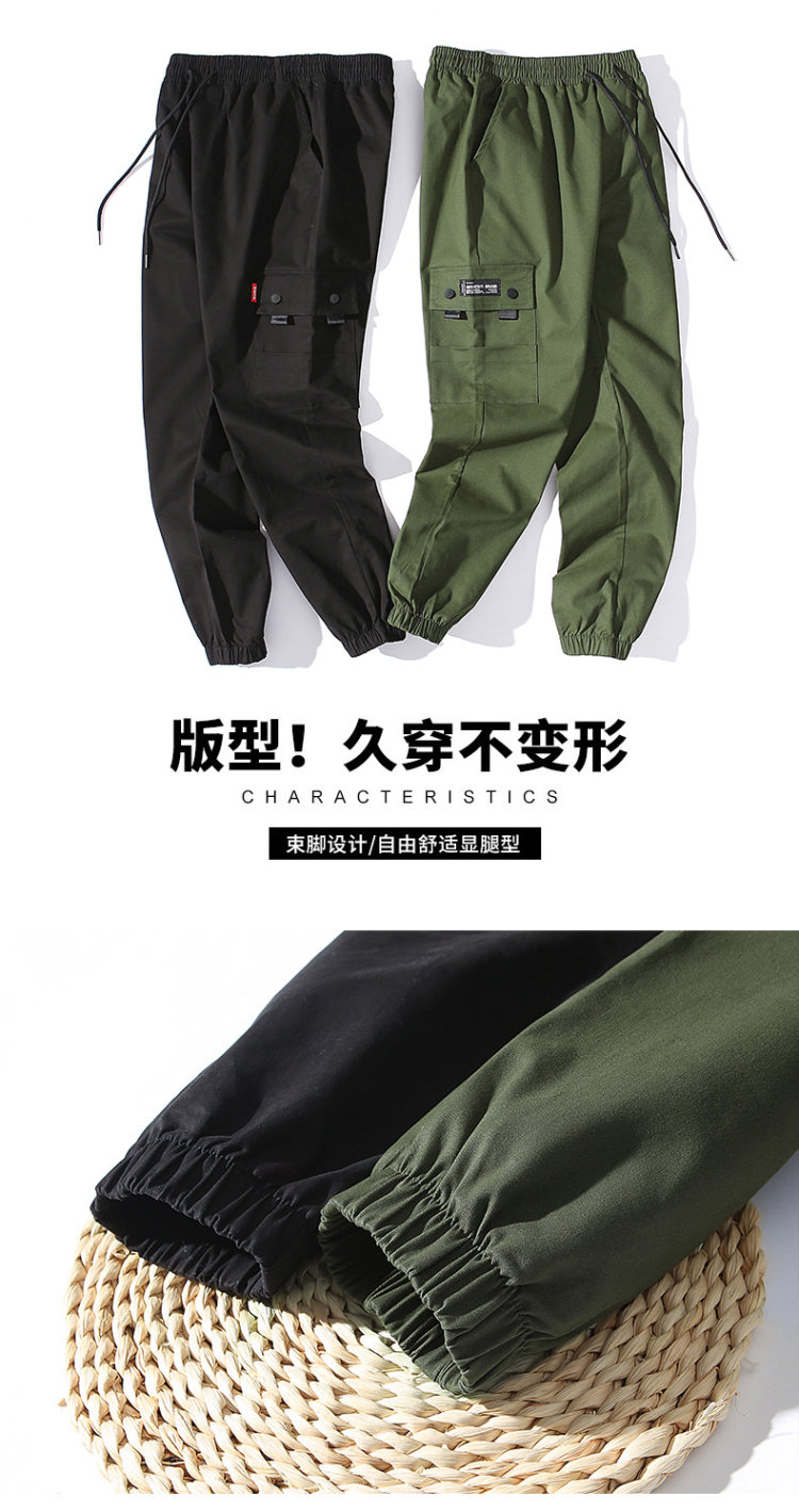 萨威帝 男士秋季潮流工装裤 图5