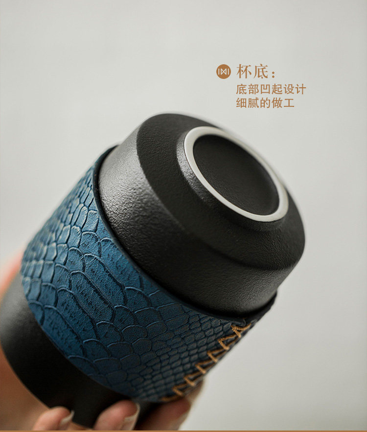 拾壹物 马克杯带盖勺杯子陶瓷咖啡杯 图6