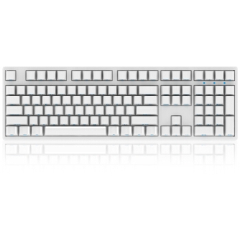 1日0点： AKKO Ducky Zero 3108 PBT 机械键盘 (Cherry红轴、白色) 图3