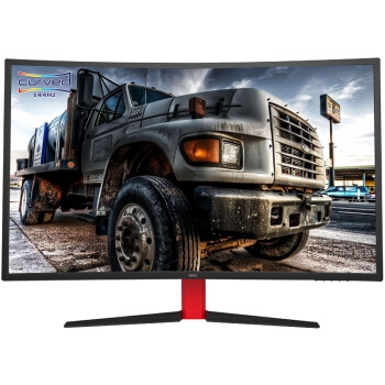 1日0点： HKC 惠科 G27 27英寸 VA显示器（1920×1080、1800R、144Hz、FreeSync） 图4