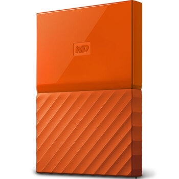 WD 西部数据 My Passport 2.5英寸 移动硬盘 1TB 活力橙 图3