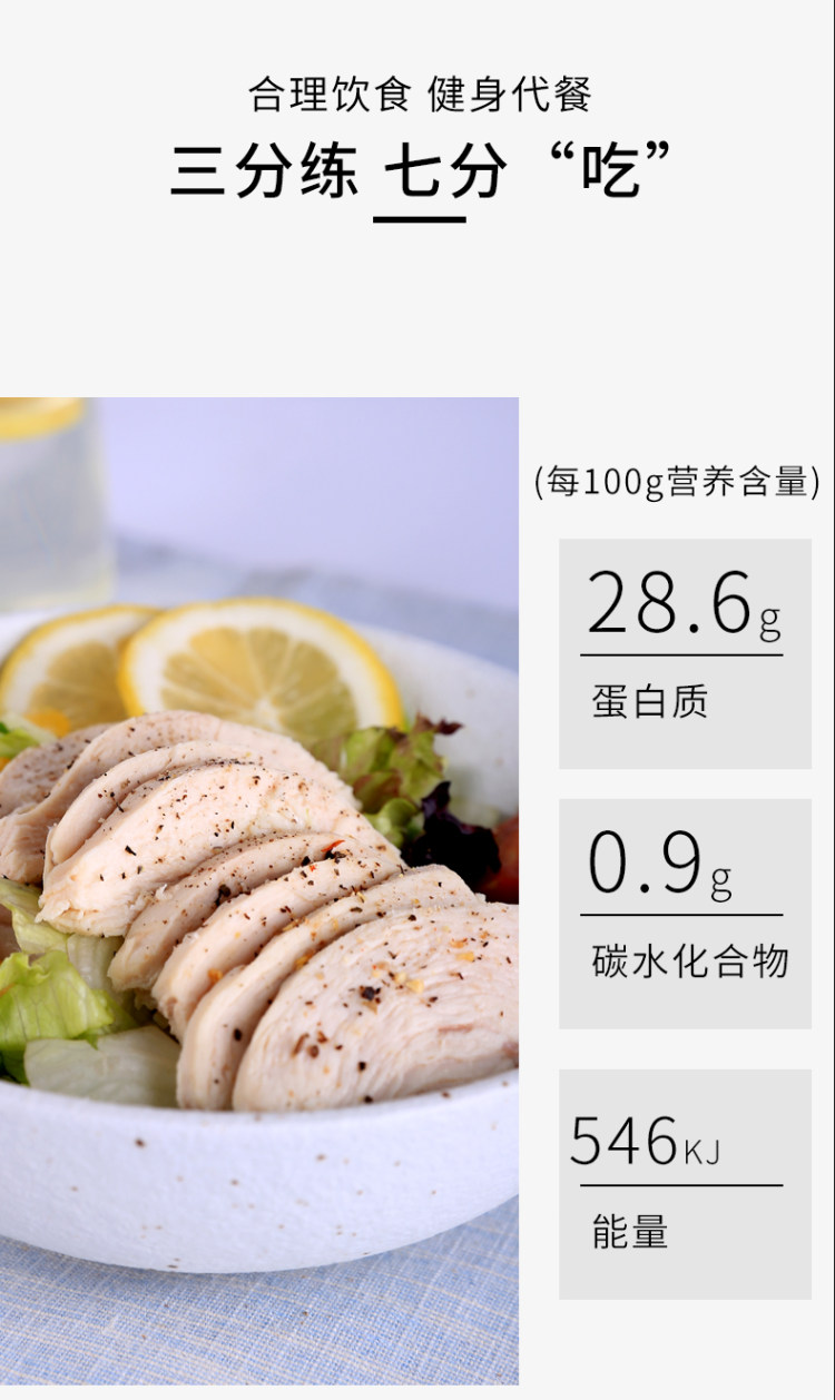 橙子快跑 即食鸡胸肉10袋+肉丸9袋+鱼饼4袋 共23包 图5