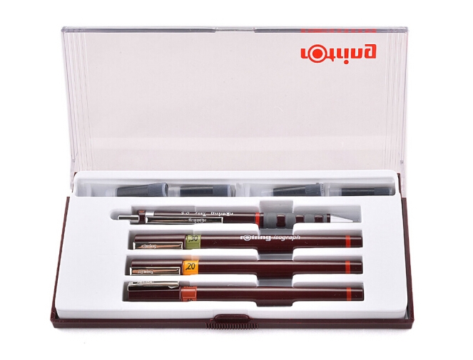 rOtring 红环 补充墨水式针笔小型套装 *3件 图2
