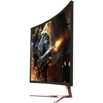 HKC 惠科 G4 Plus 23.6英寸 VA曲面显示器（1800R、144Hz、FreeSync、110%sRGB） 图1