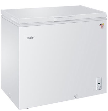 6日0点： 海尔（Haier） 202升家用冰柜 冷藏冷冻转换柜 冷柜 节能单温冰箱 BC/BD-202HT 图1